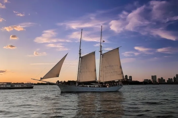 a large ship in a body of water
