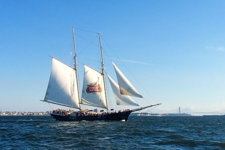 a large ship in a body of water