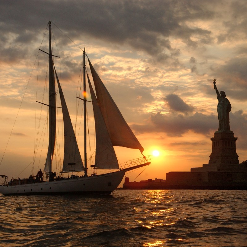 a large ship in a body of water