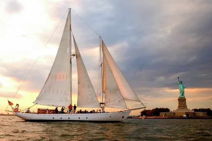 a large ship in a body of water