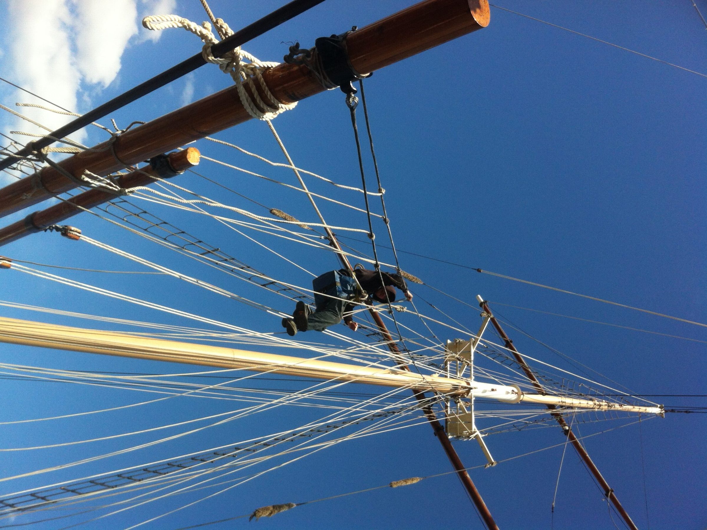 rigging of a ship