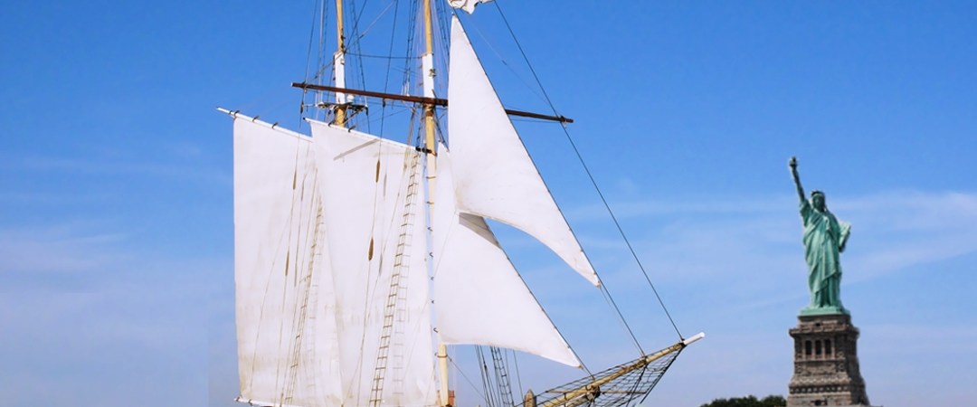a large ship in a body of water