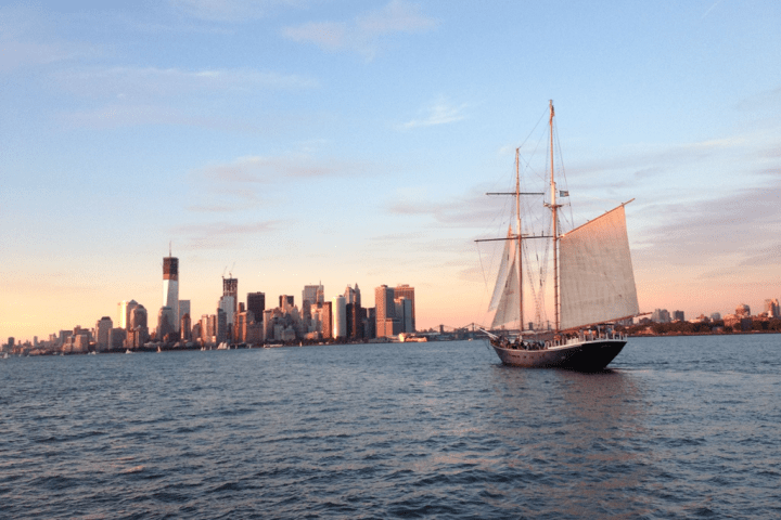 a large ship in a body of water